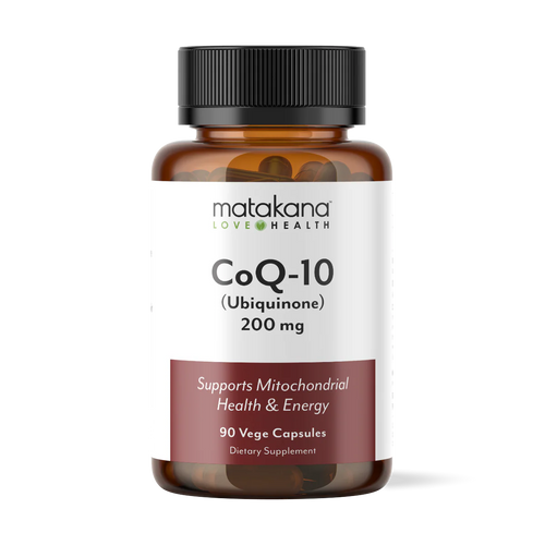 Matakana Health Co-Q10 (Ubiquinone) 200mg