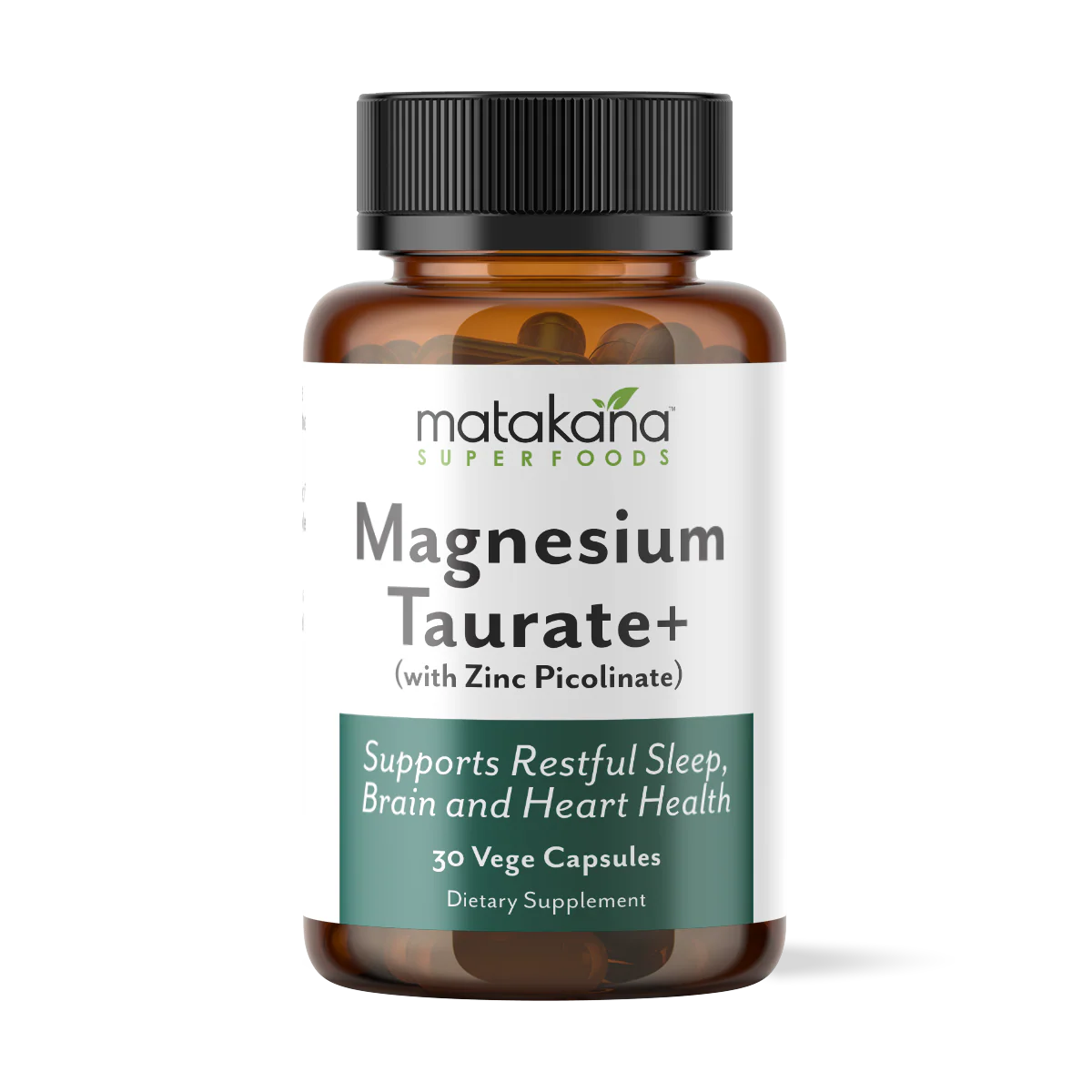 Matakana Health Magnesium Taurate+ with Zinc Picolinate