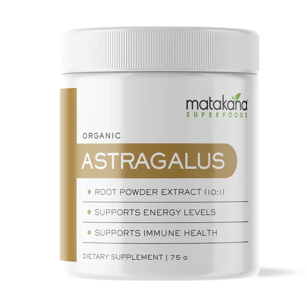 Matakana Superfoods Astragalus Root Powder Extract (Organic)