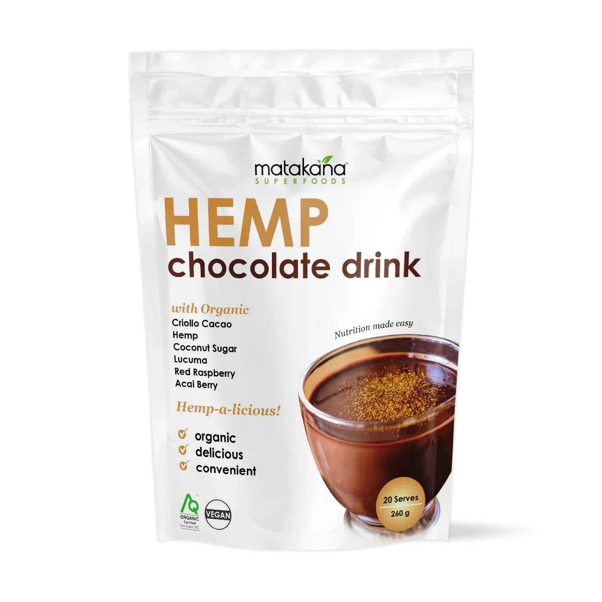 Matakana Superfoods Hemp Chocolate Drink