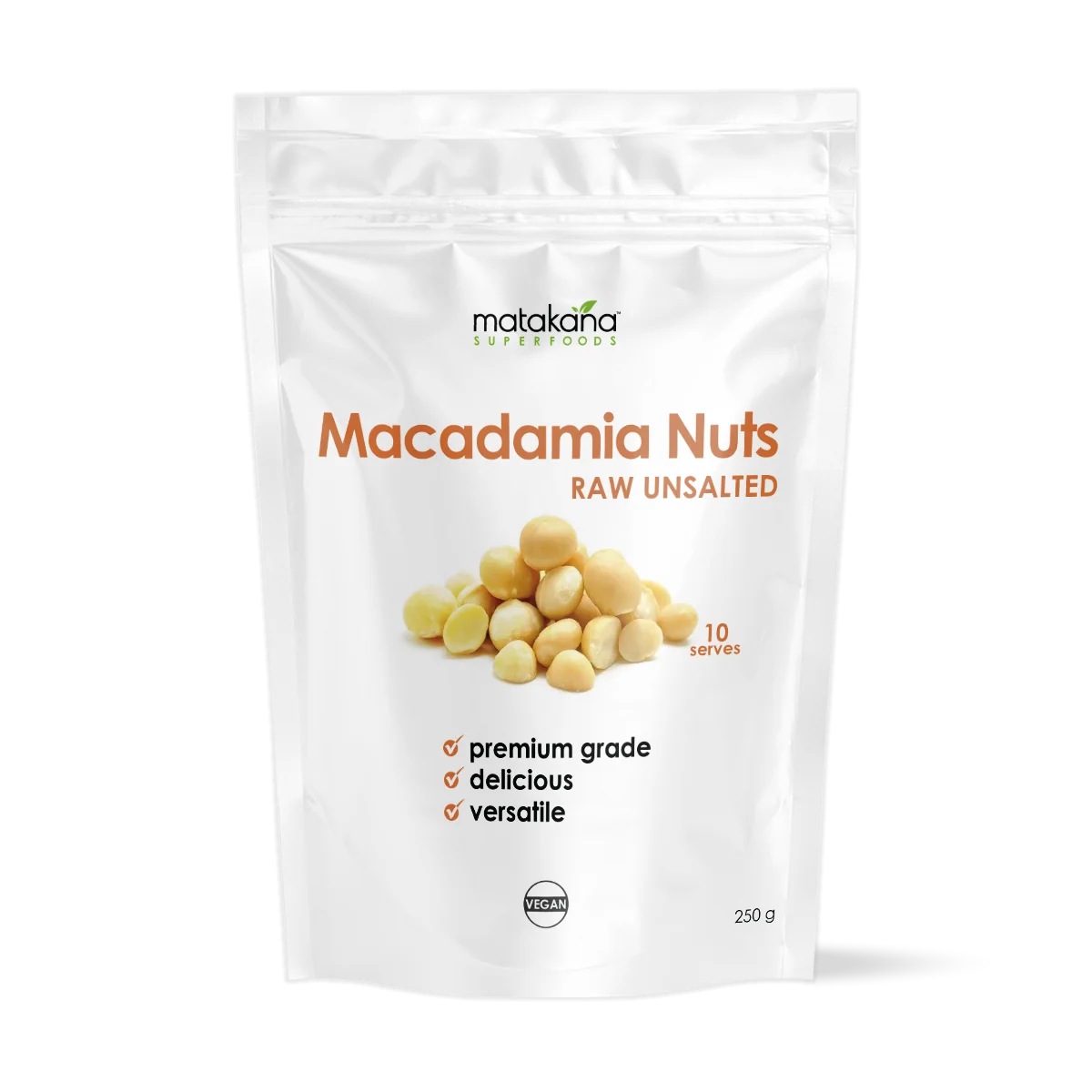 Matakana Superfoods Macadamia Nuts - Raw Unsalted