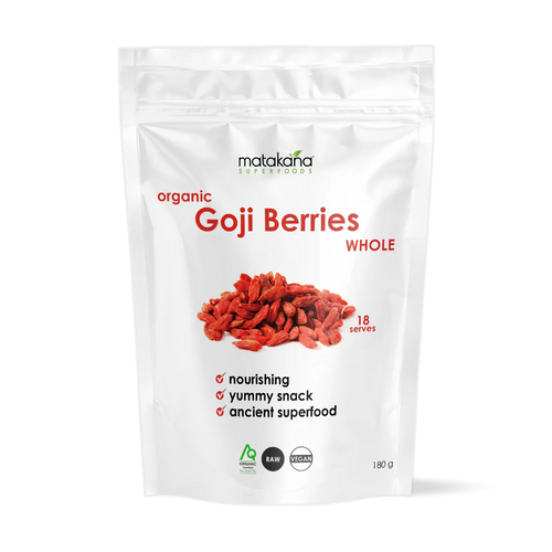 Matakana Superfoods Organic Goji Berries Whole