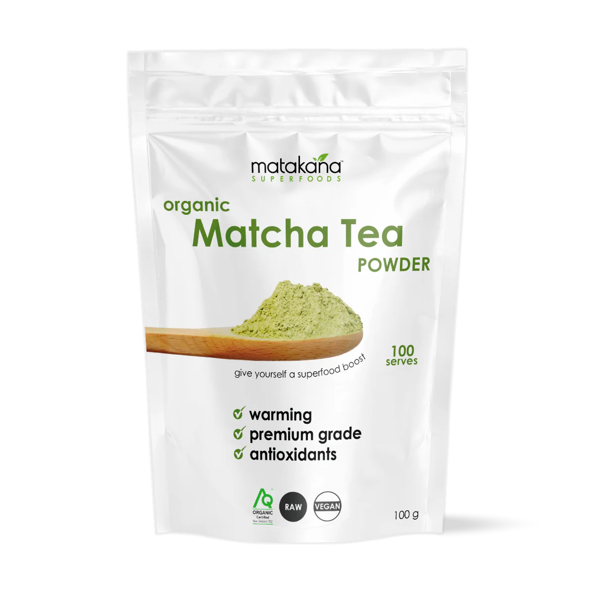 Matakana Superfoods Organic Matcha Tea Powder