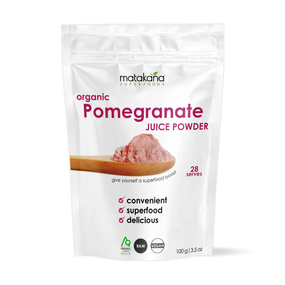 Matakana Superfoods Organic Pomegranate Juice Powder