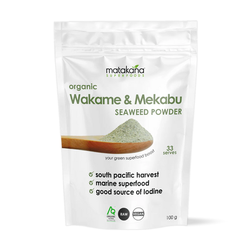 Matakana Superfoods Organic Wakame & Mekabu Seaweed Powder