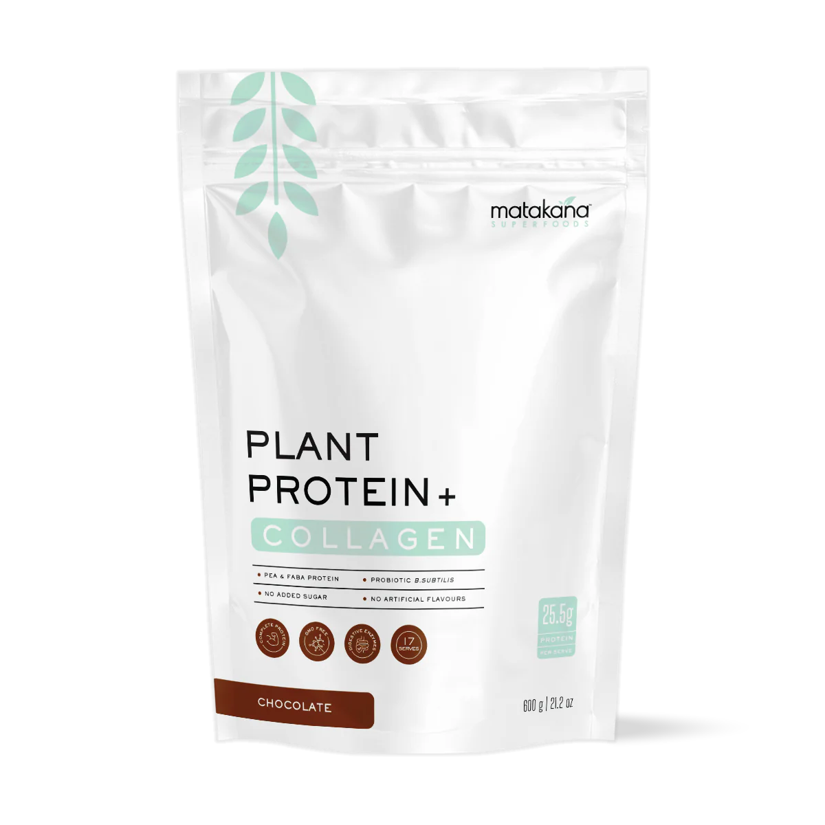 Matakana Superfoods Plant Protein + Collagen - Chocolate Flavour
