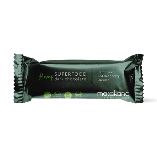 Matakana Superfoods Superfood Hemp Dark Chocolate Bar