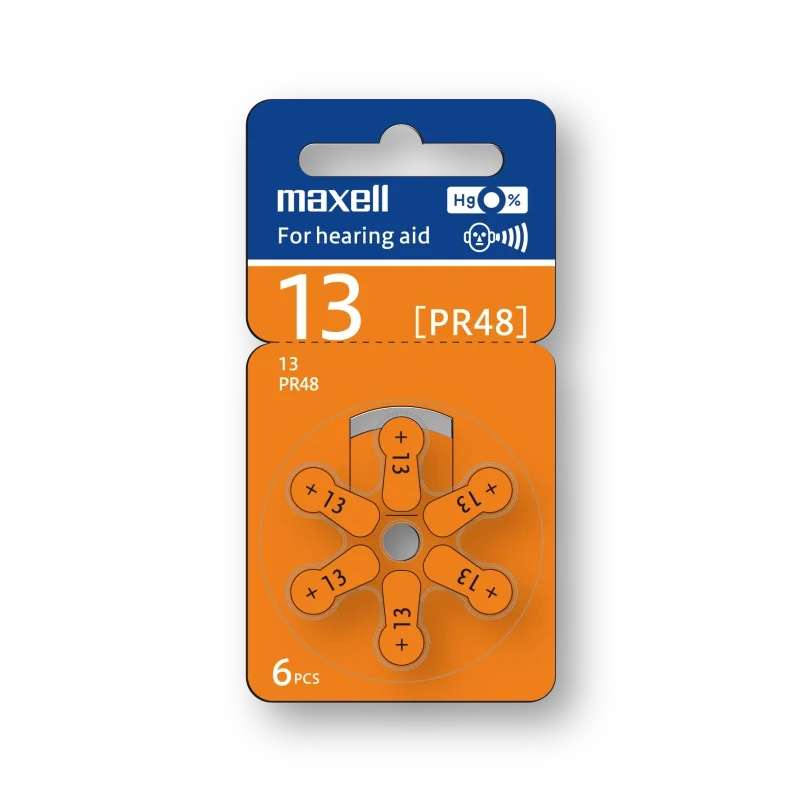 Maxell ZA13 Hearing Aid Batteries