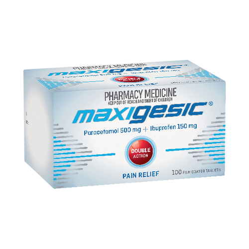 Maxigesic Double Action Pain Relief Tablets