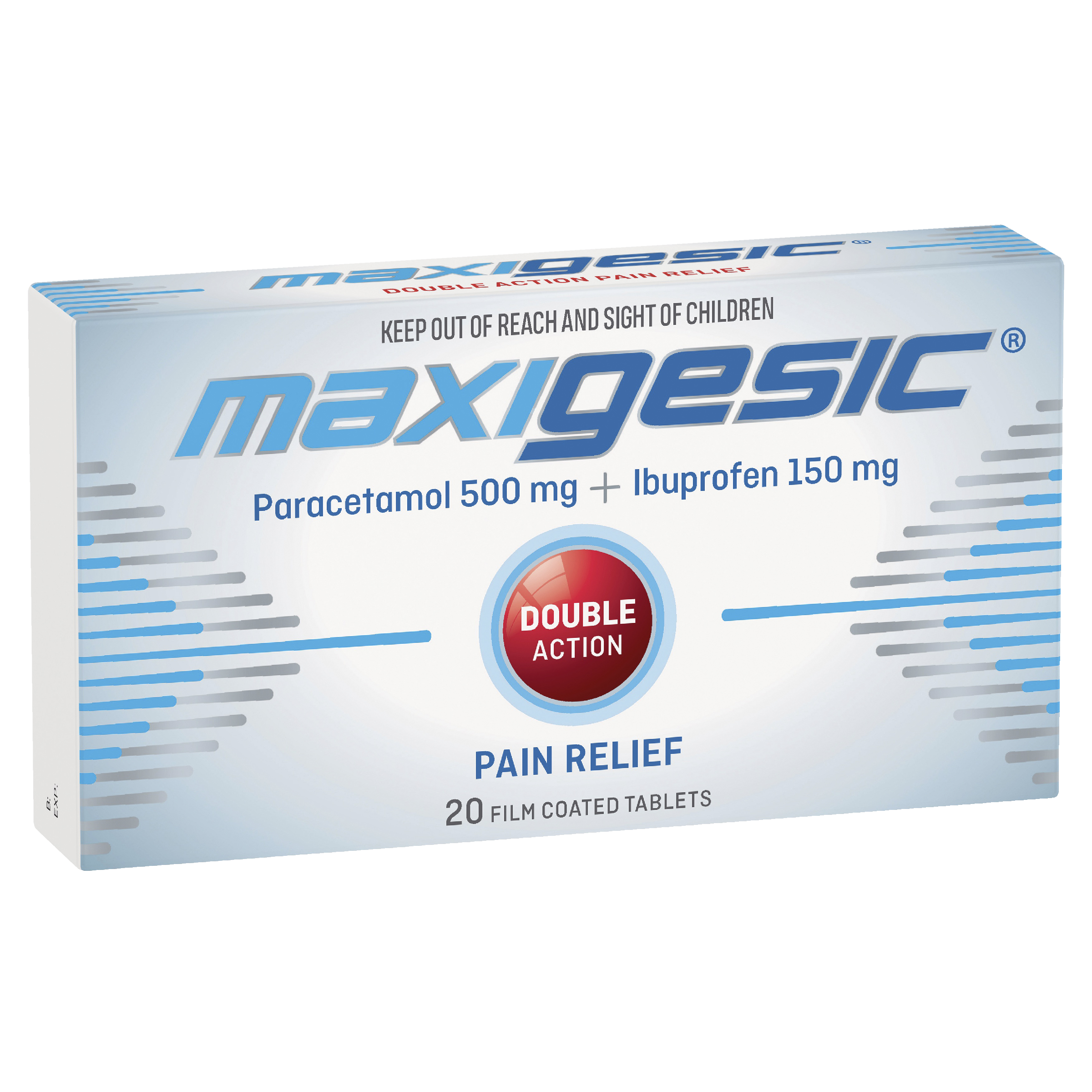 Maxigesic Double Action Pain Relief Tablets