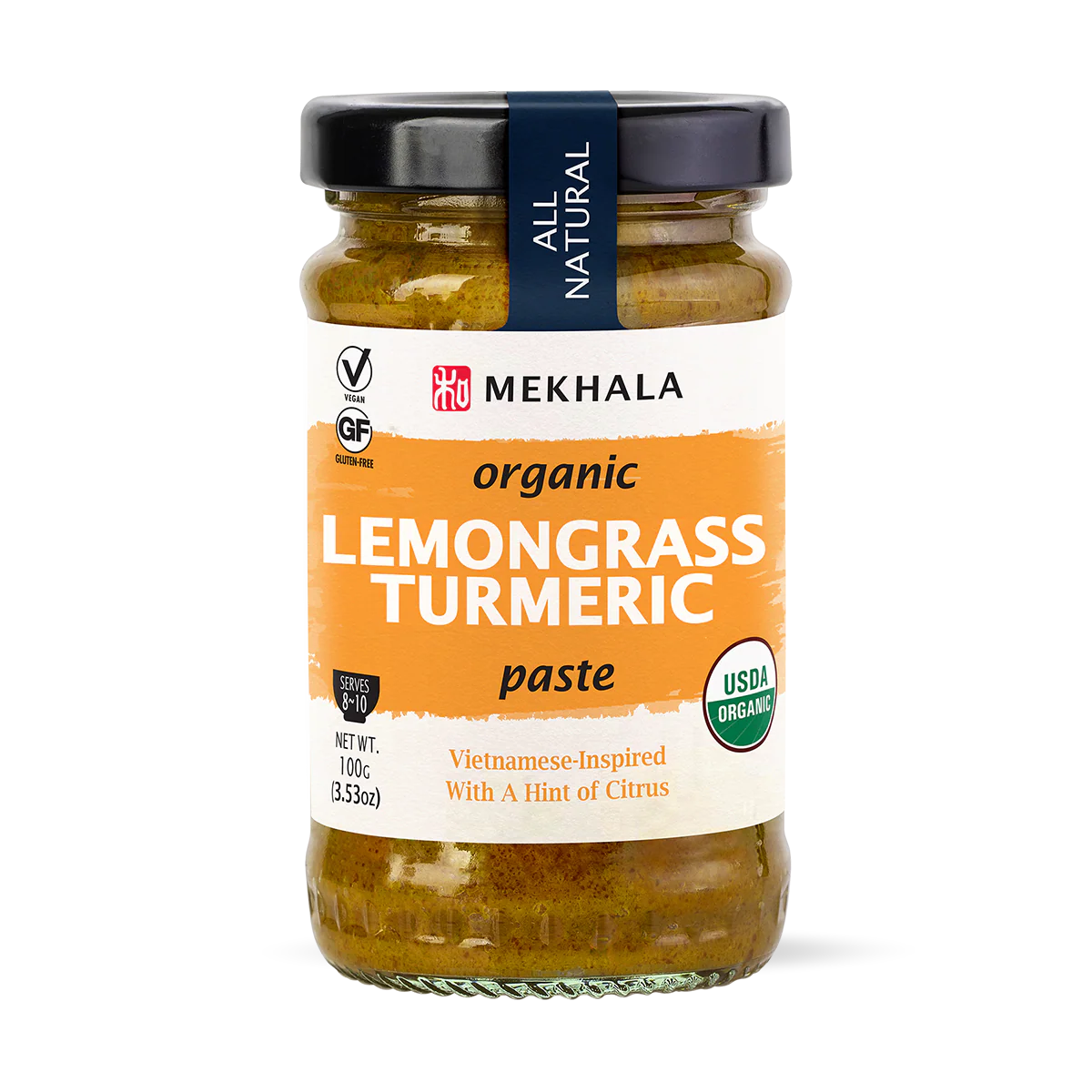 Mekhala Organic Lemongrass Turmeric Paste