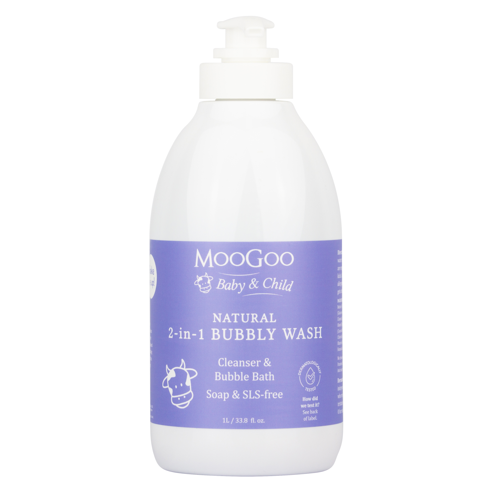 MooGoo Natural 2-in-1 Bubbly Wash
