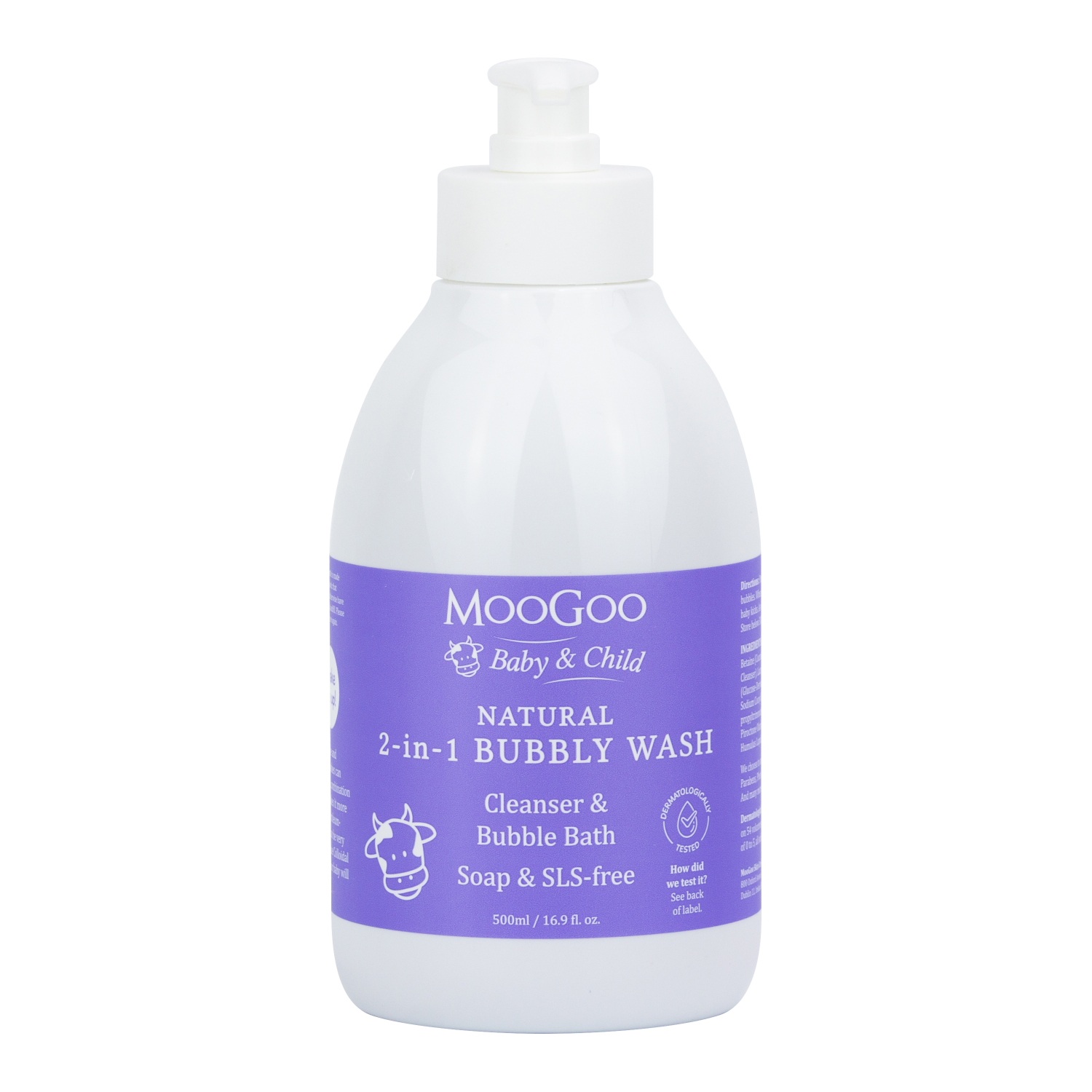 MooGoo Natural 2-in-1 Bubbly Wash