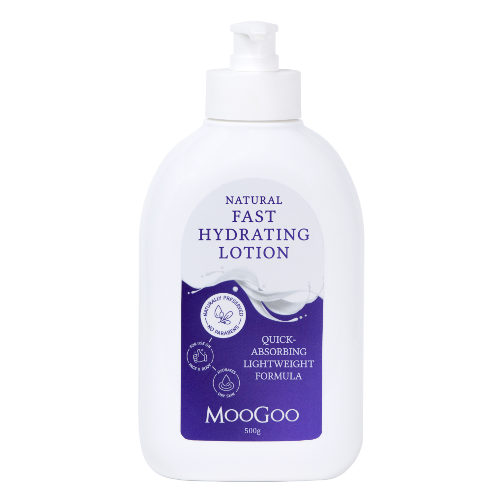 MooGoo Natural Quick Absorb Fast Hydrating Lotion
