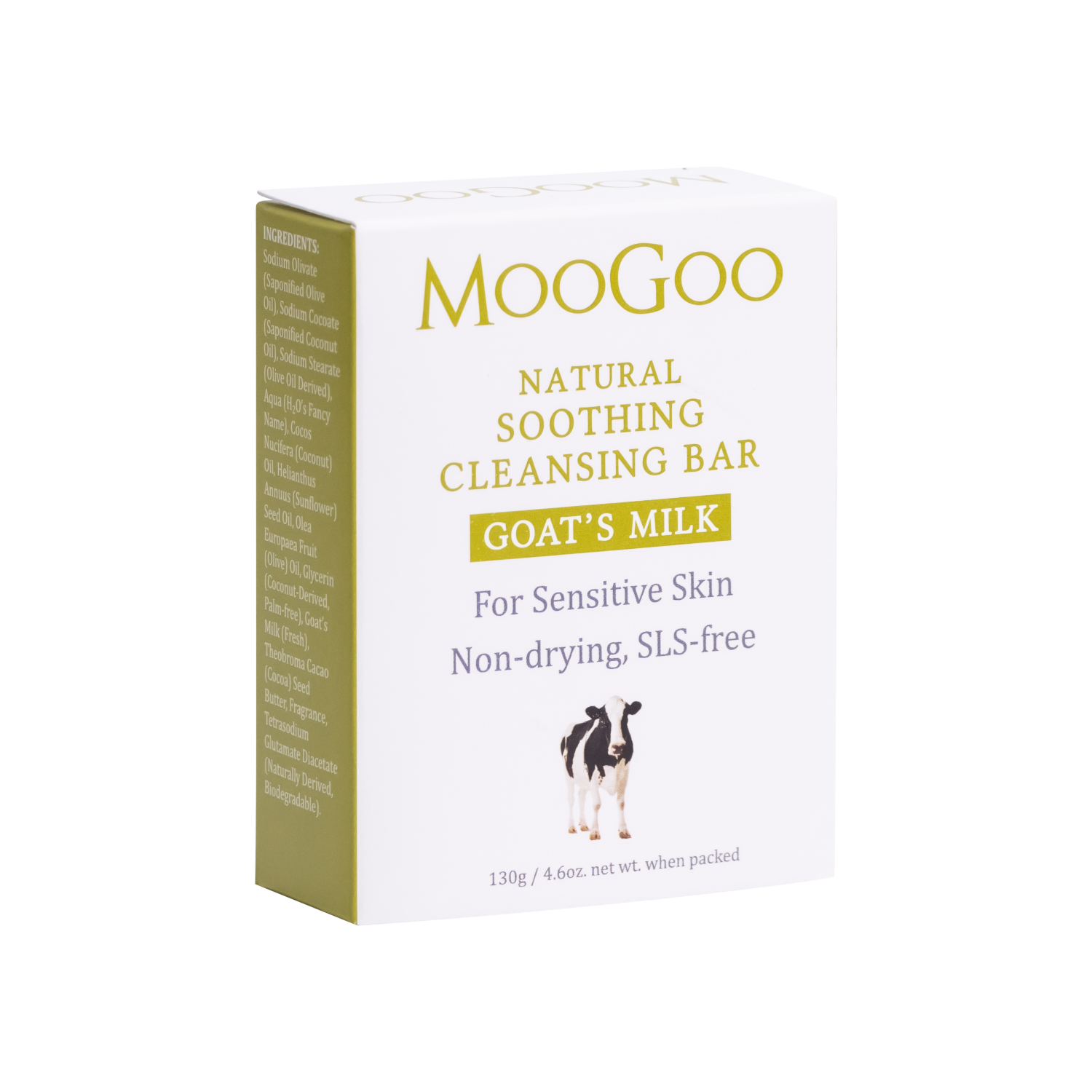 MooGoo Natural Hydrating Cleansing Bar - Goat's Milk