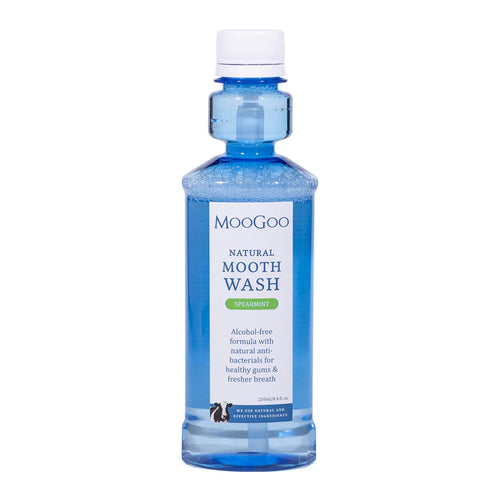 MooGoo Natural Mooth Wash - Spearmint