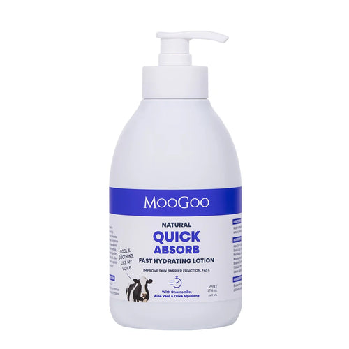 MooGoo Natural Quick Absorb Fast Hydrating Lotion