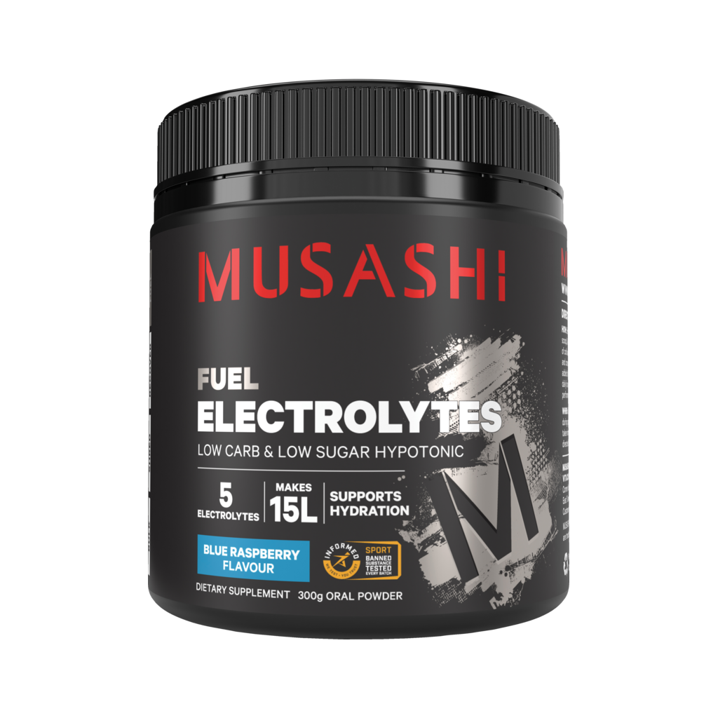 Musashi Electrolytes - Blue Raspberry Flavour