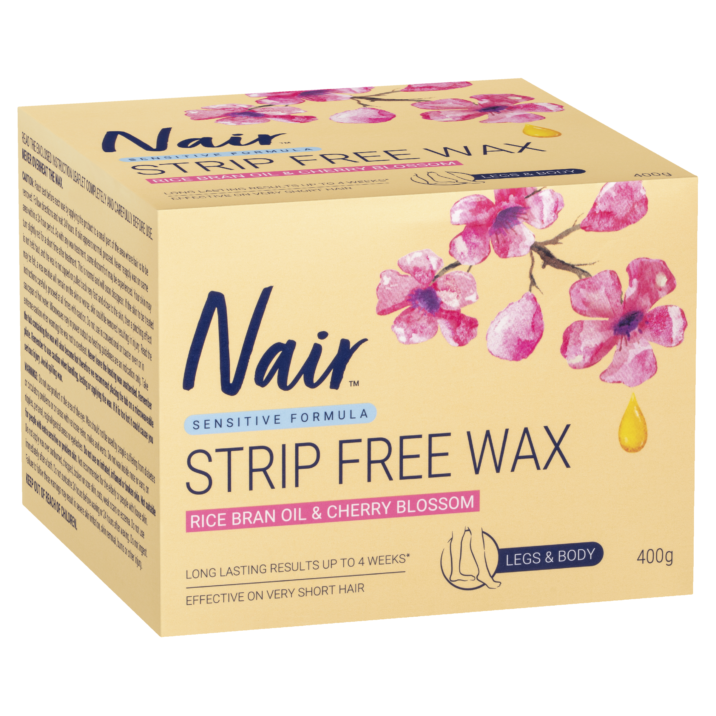Nair Sensitive Strip Free Wax