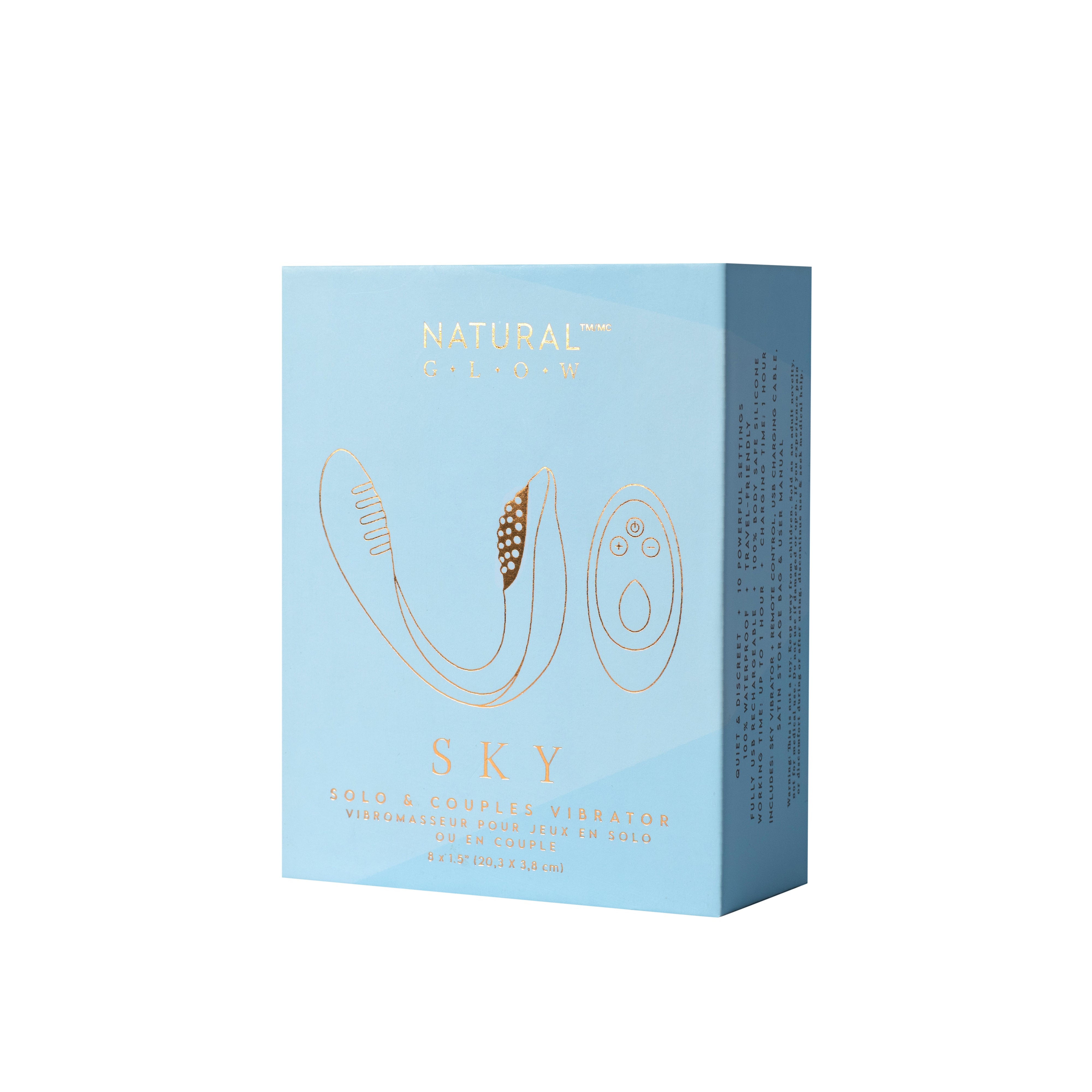 Natural Glow Sky Solo & Couples Vibrator - Net Pharmacy Natural Glow Sky Solo & Couples Vibrator - Net Pharmacy