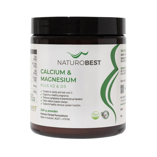 NaturoBest Calcium & Magnesium Plus K2 & D3