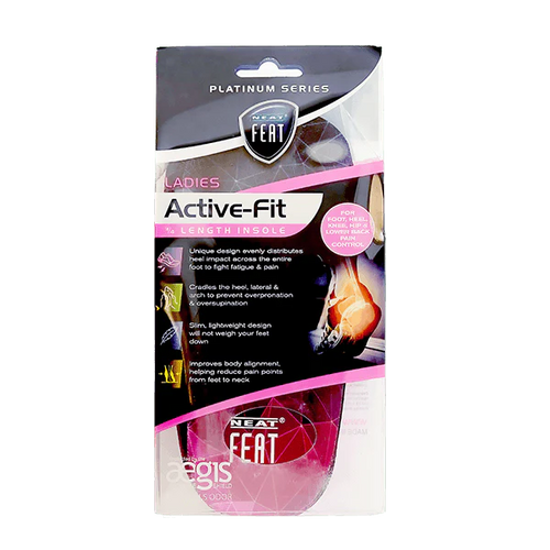 Neat Feat Ladies Active-Fit3/4 Length Insole