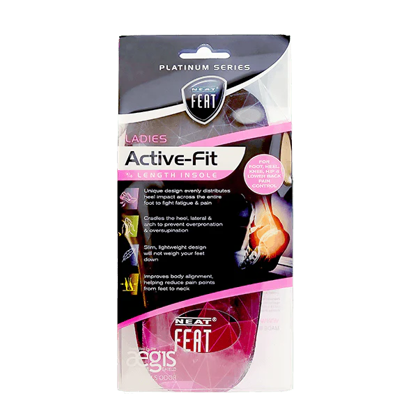 Neat Feat Ladies Active-Fit3/4 Length Insole