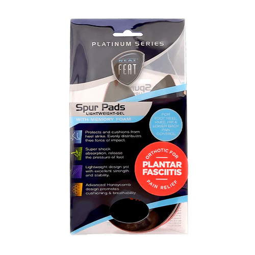 Neat Feat Spur Pads Lightweight-Gel with Memory Foam