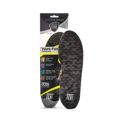 Neat Feat Work Force Insoles - Heavy-Duty