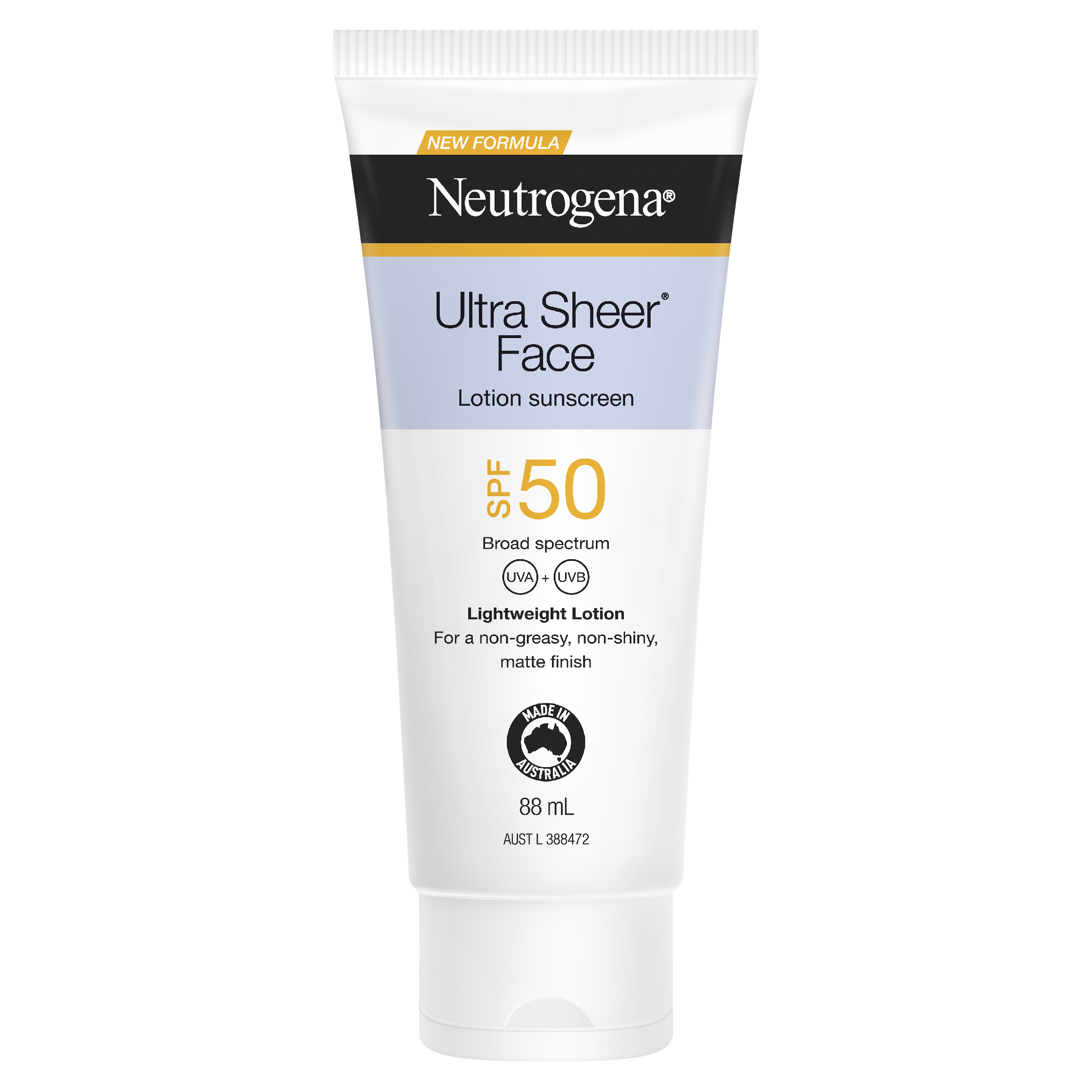 Neutrogena Ultra Sheer Face Lotion Sunscreen SPF50