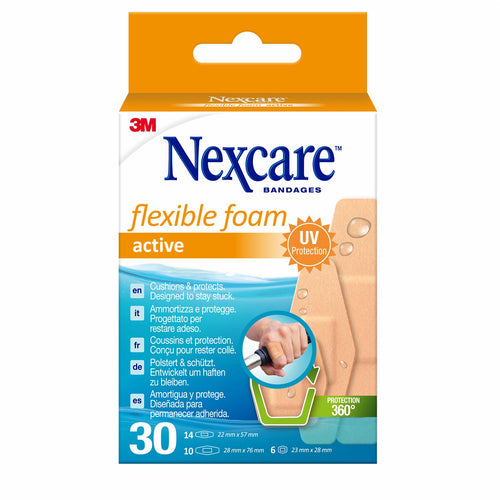 Nexcare Flexible Foam Active Plasters