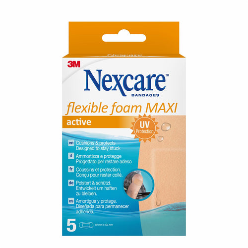 Nexcare Flexible Foam MAXI Active Plasters