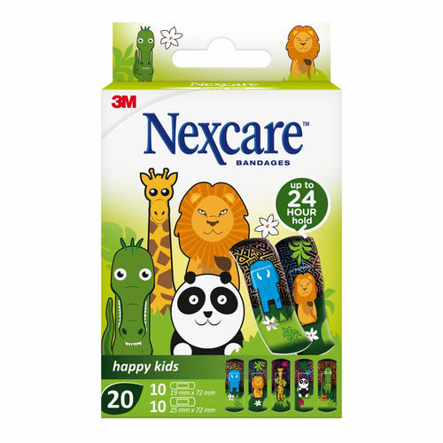 Nexcare Happy Kids Plasters - Animals