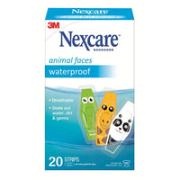 Nexcare Waterproof Animal Faces Bandages