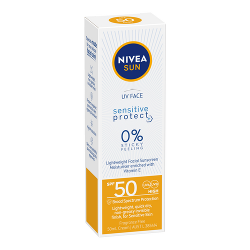 Nivea Sun UV Face Sensitive Protect Sunscreen SPF 50+