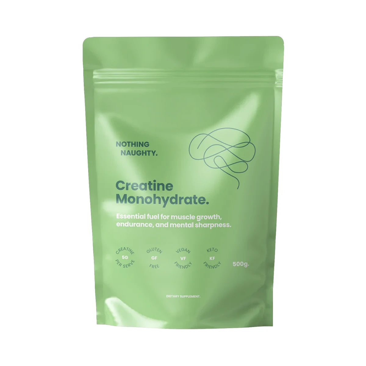 Nothing Naughty Creatine Monohydrate - 500g