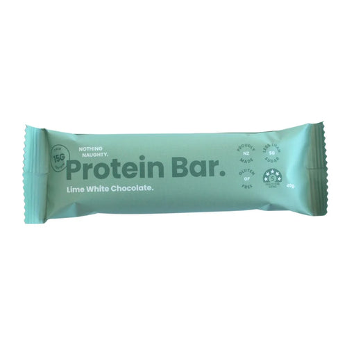 Nothing Naughty Protein Bar - Lime White Chocolate