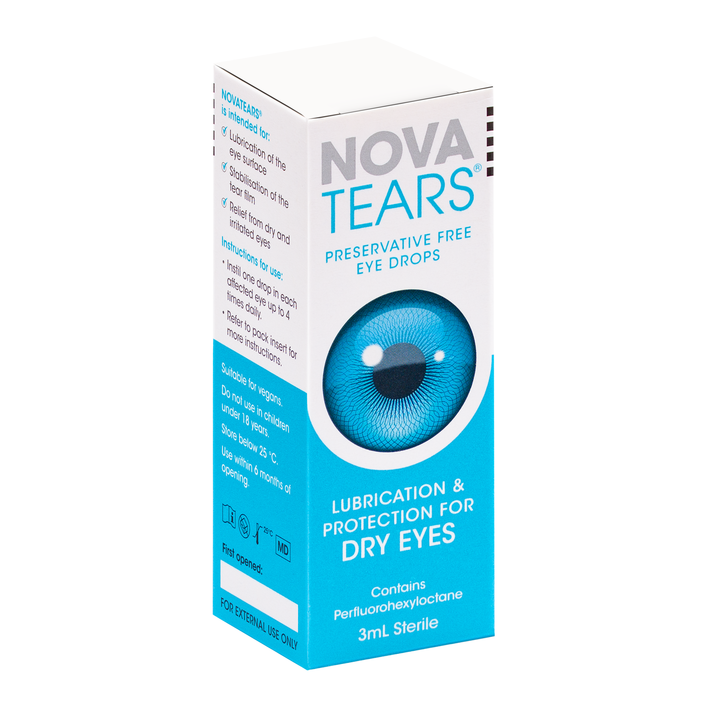 NovaTears Lubricating Eye Drops