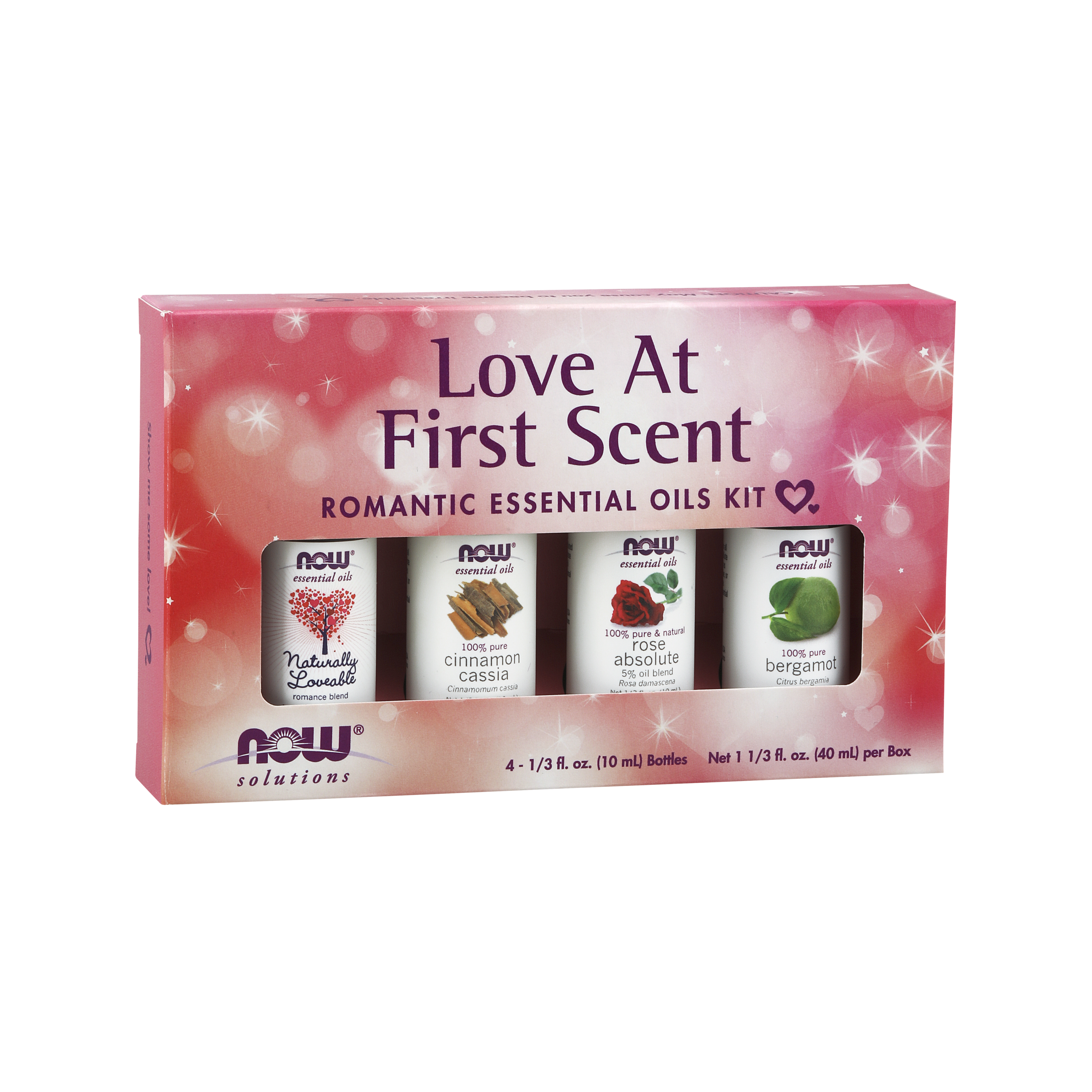 NOW Solutions Love At First Scent - Romantic Essential Oils Kit
