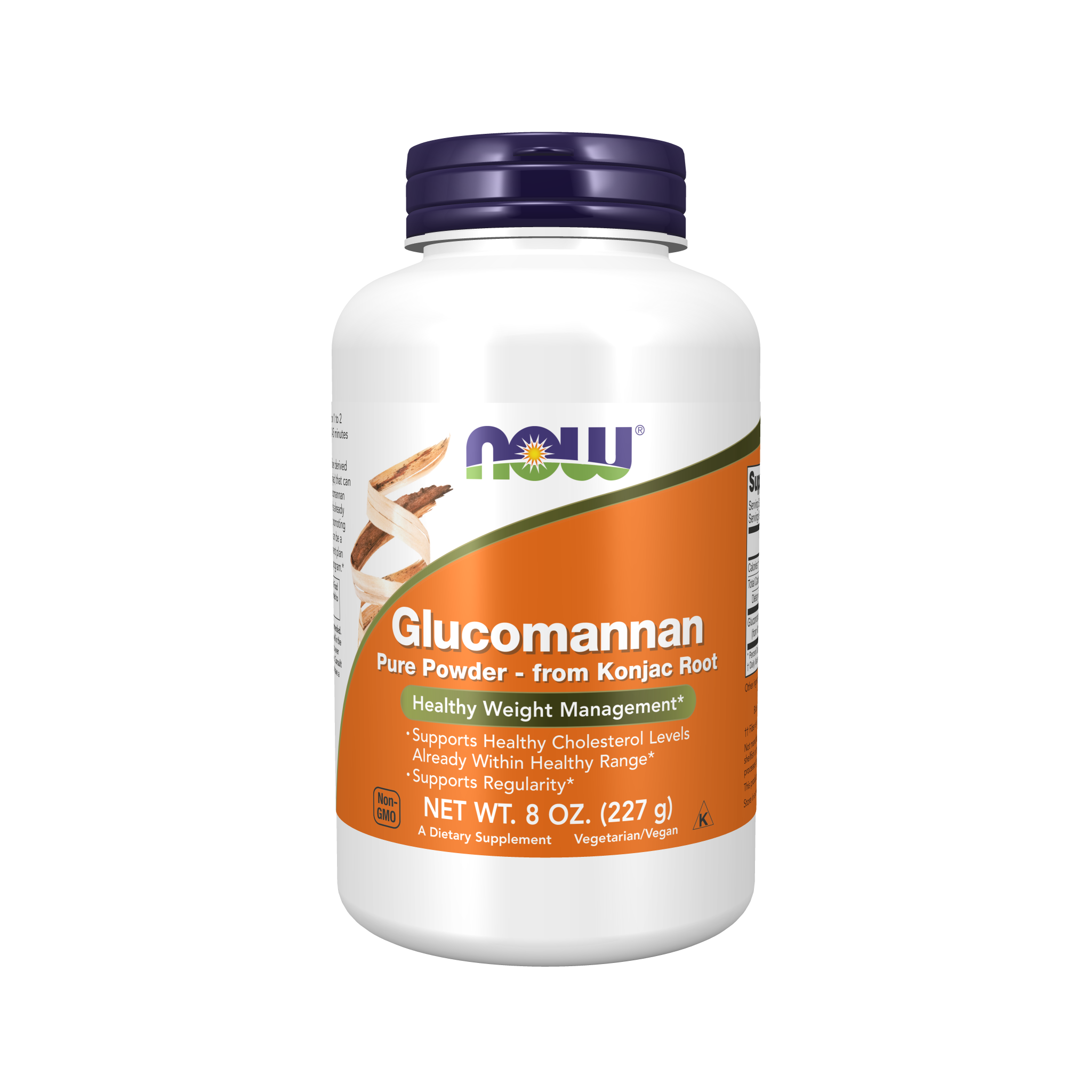 NOW Foods Glucomannan Pure Powder from Konjac Root