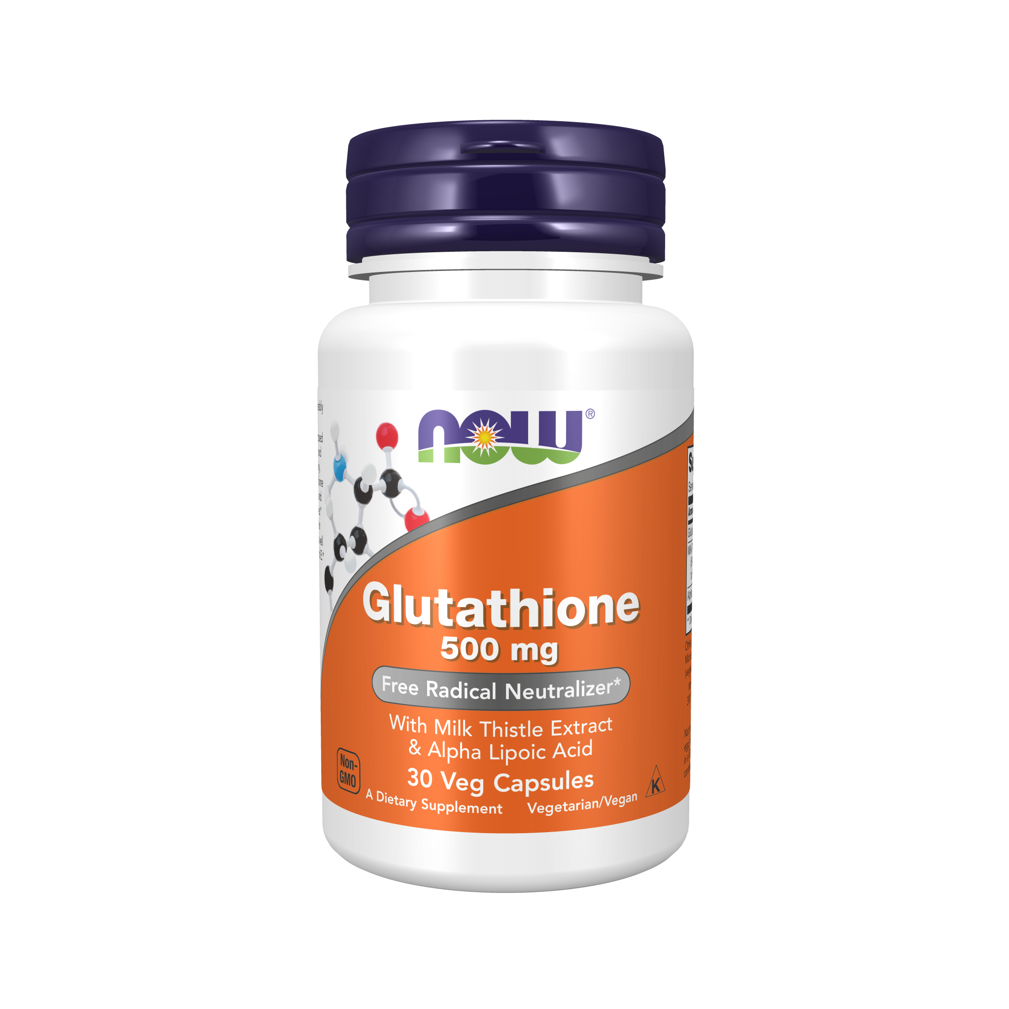 NOW Foods Glutathione 500mg