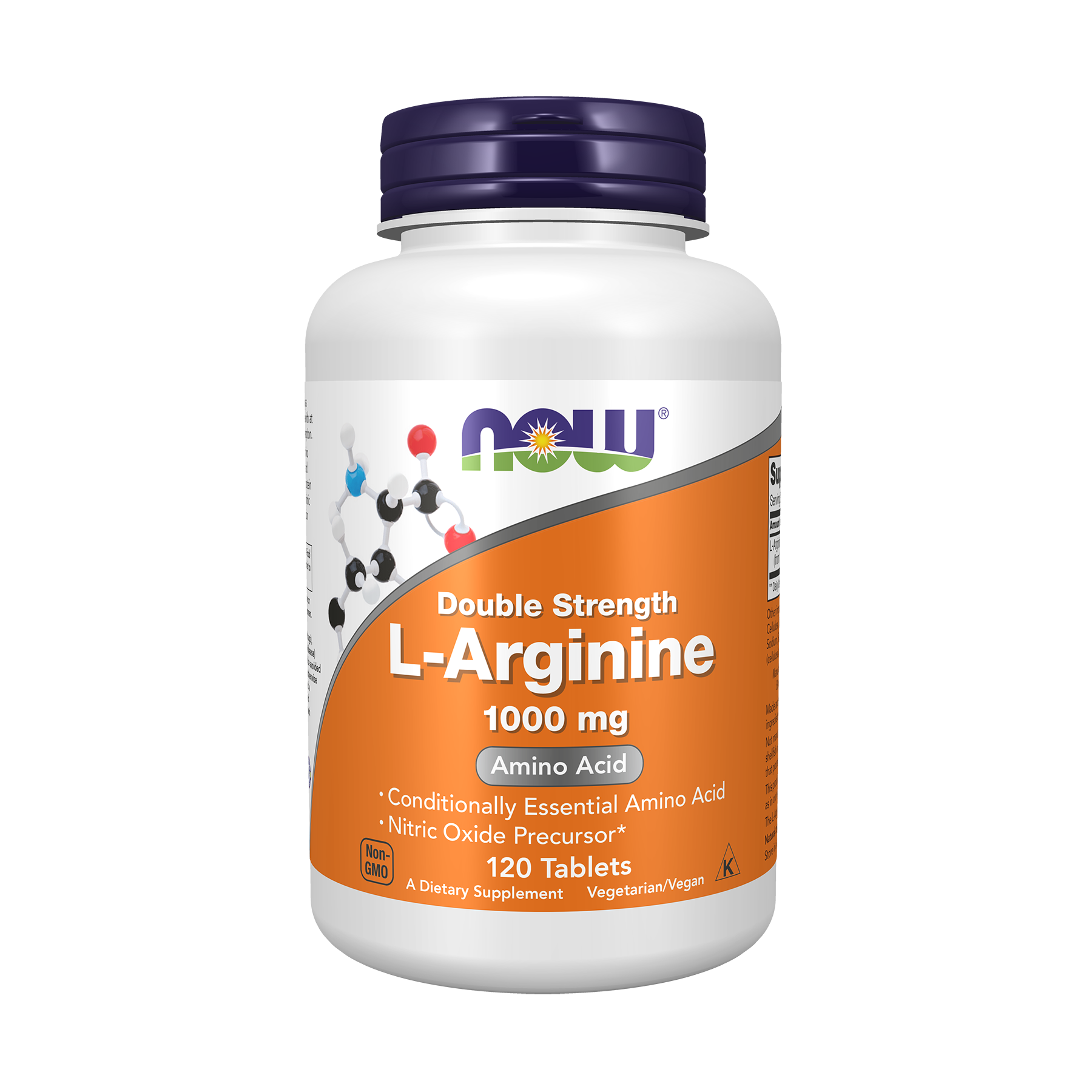 NOW Foods L-Arginine Double Strength 1000mg