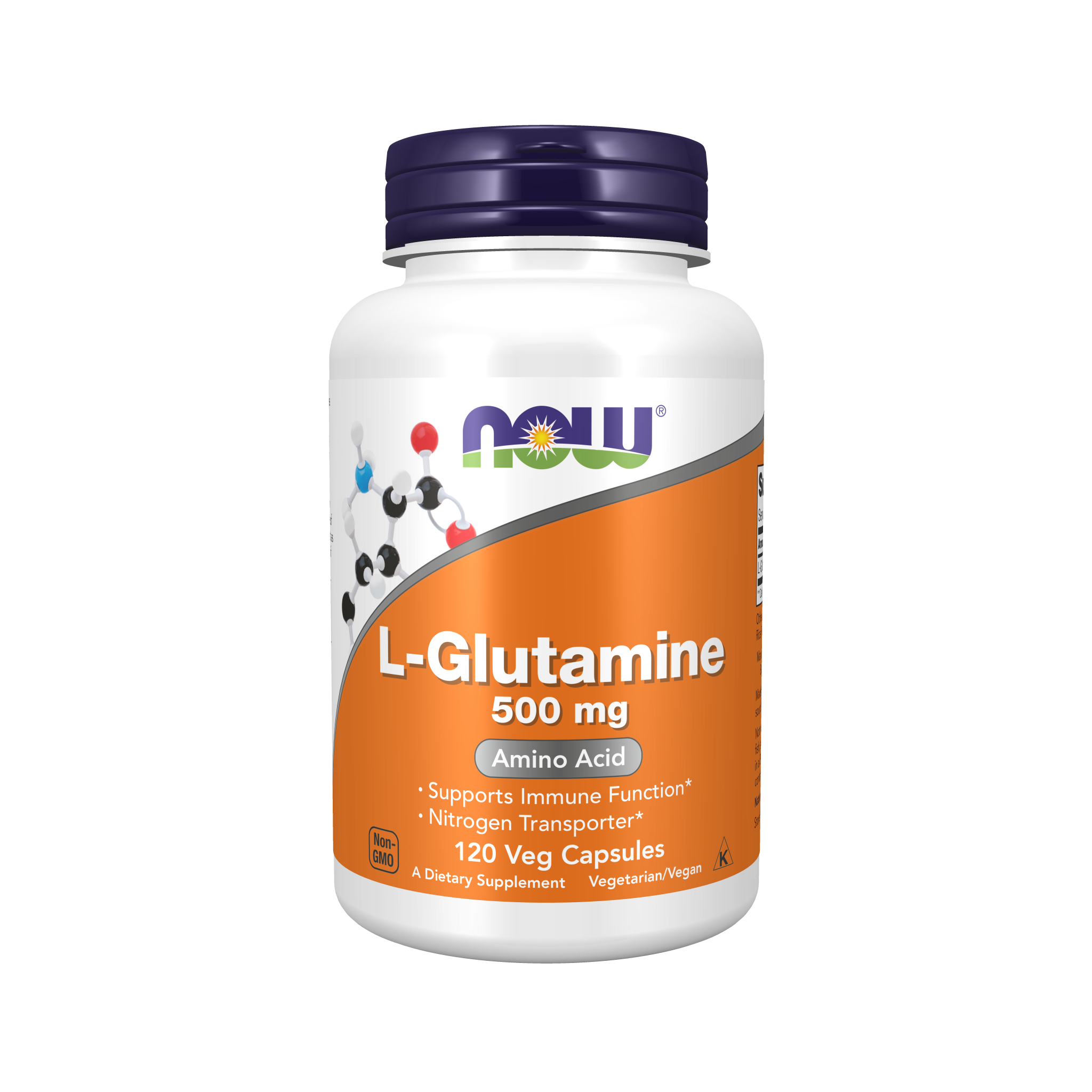 NOW Foods L-Glutamine 500mg