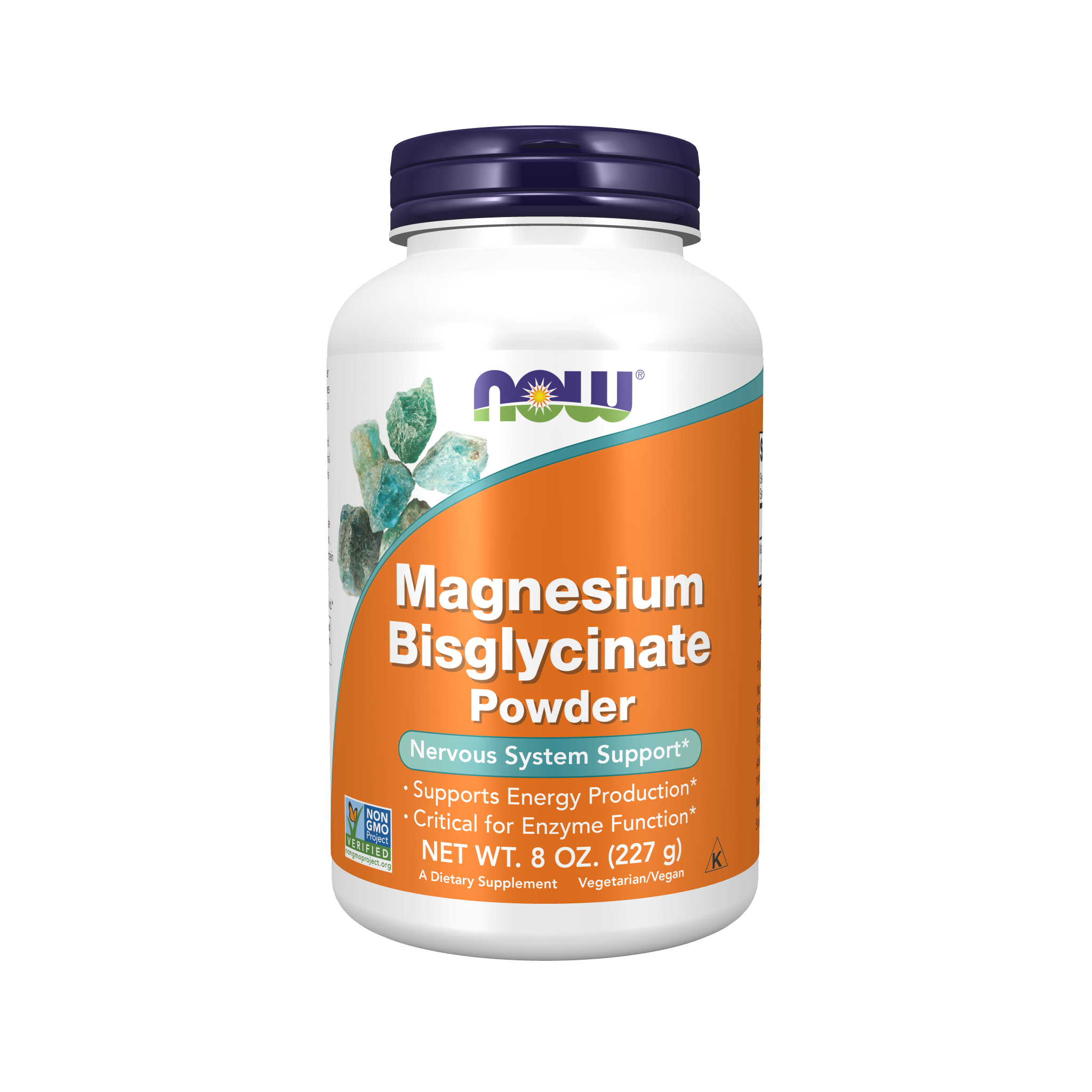 NOW Foods Magnesium Bisglycinate Powder