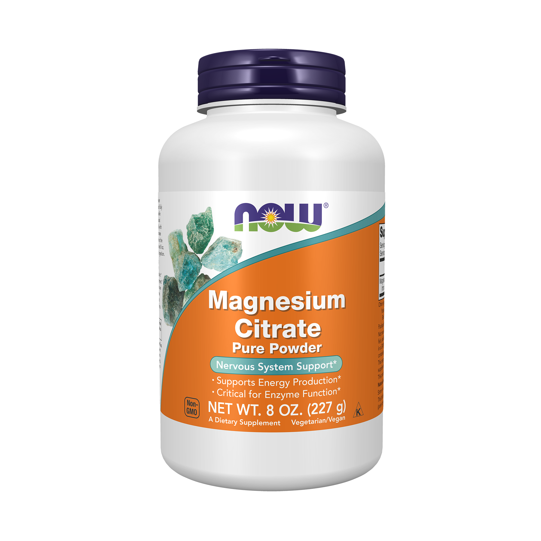 NOW Foods Magnesium Citrate Pure Powder