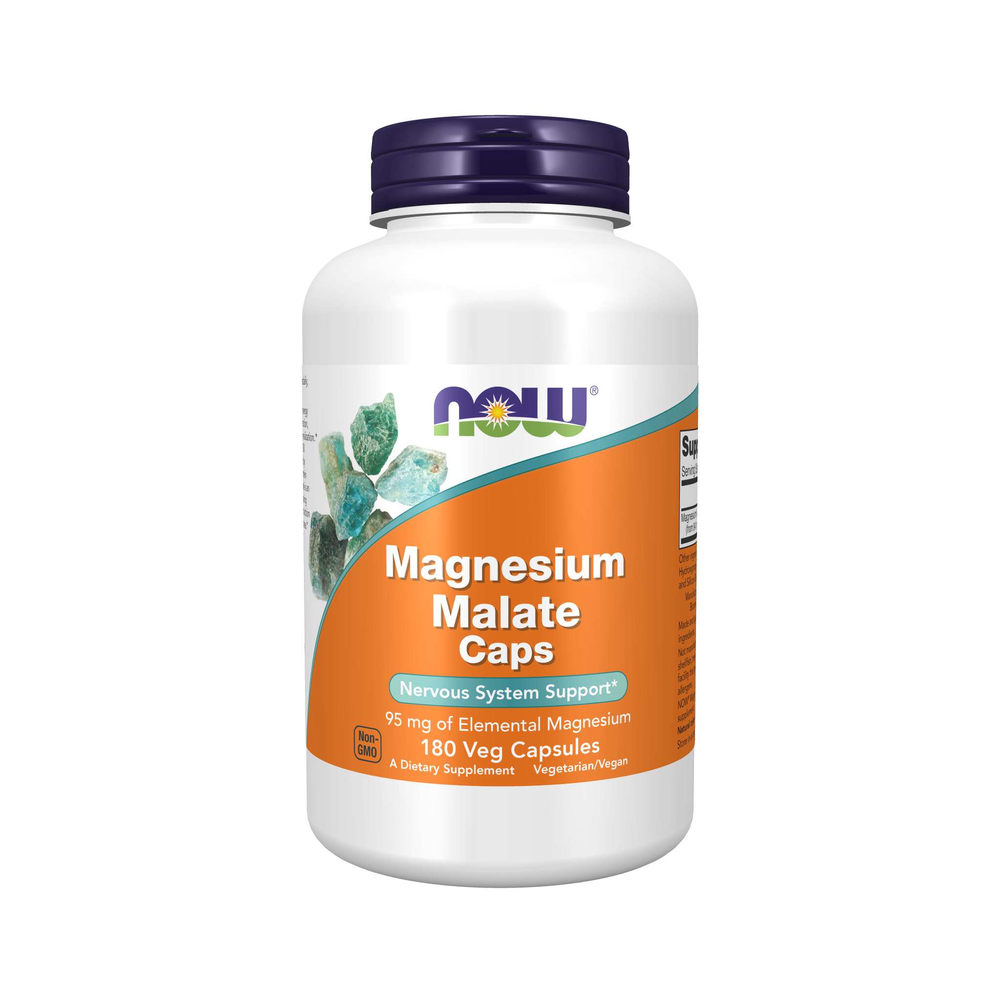 NOW Foods Magnesium Malate Caps