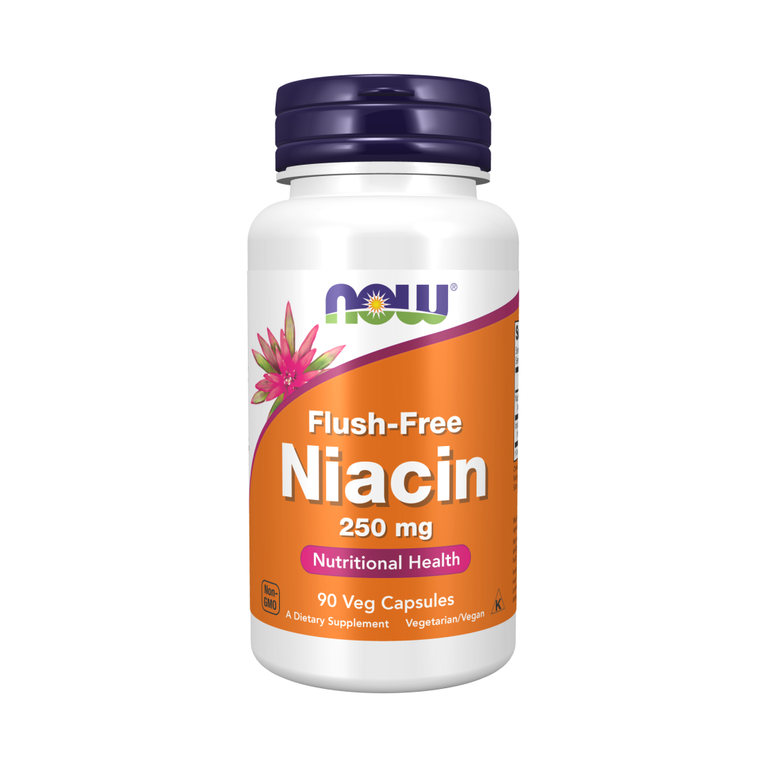 NOW Foods Niacin 250mg, Flush-Free