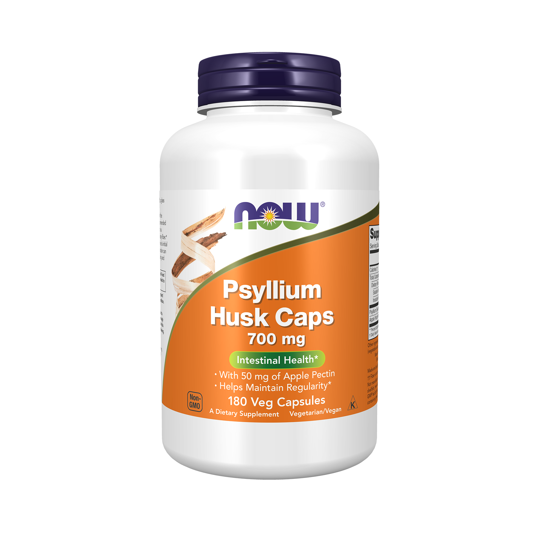 NOW Foods Psyllium Husk Caps 700mg