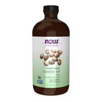 NOW Solutions Castor Oil - Certified Organic