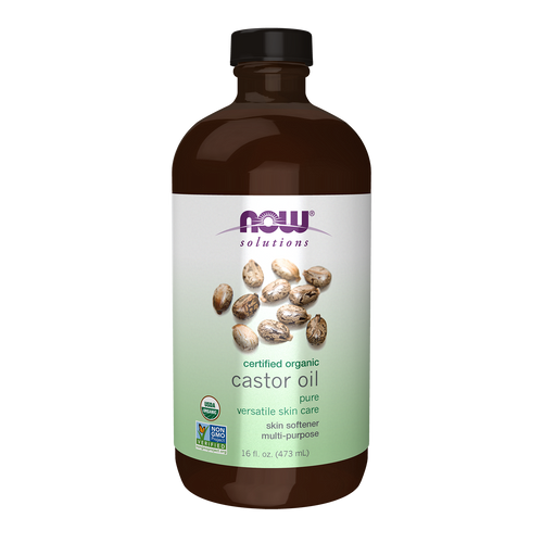 NOW Solutions Castor Oil - Certified Organic